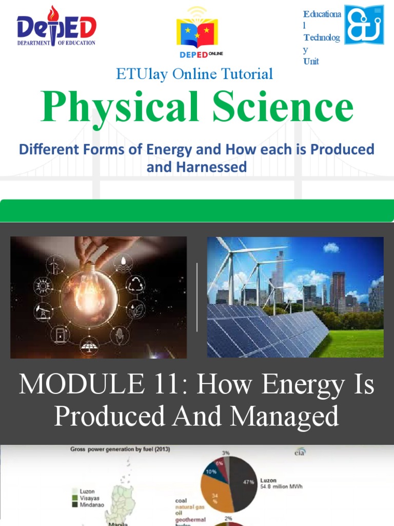 Different Forms of Energy and How Each Is Produced and Harnessed PDF