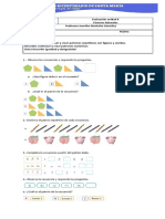 Evaluación Unidad 0 Matemática