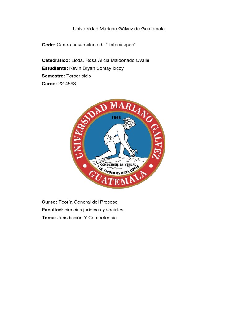 Jurisdicción y Competencia en Derecho | PDF | Jurisdicción | Judicaturas
