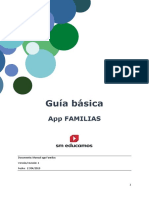 Guía básica App FAMILIAS