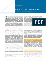 Economics of Supply Chain Cyberattacks