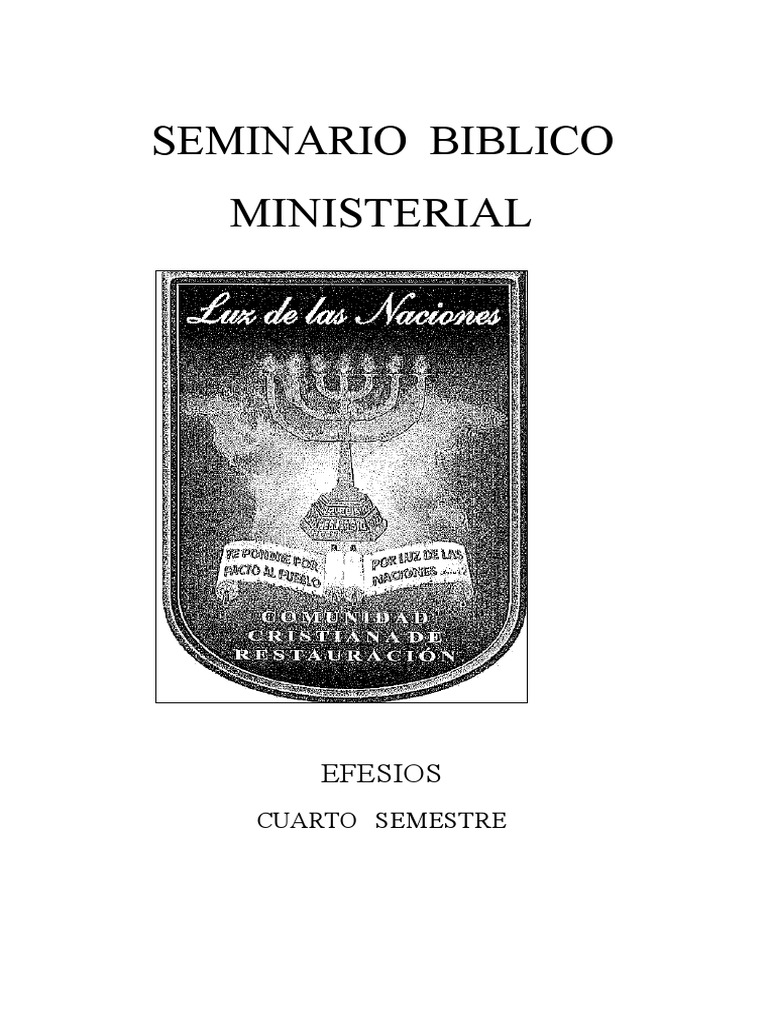 Efesios Pdf Teología Creencia Religiosa Y Doctrina