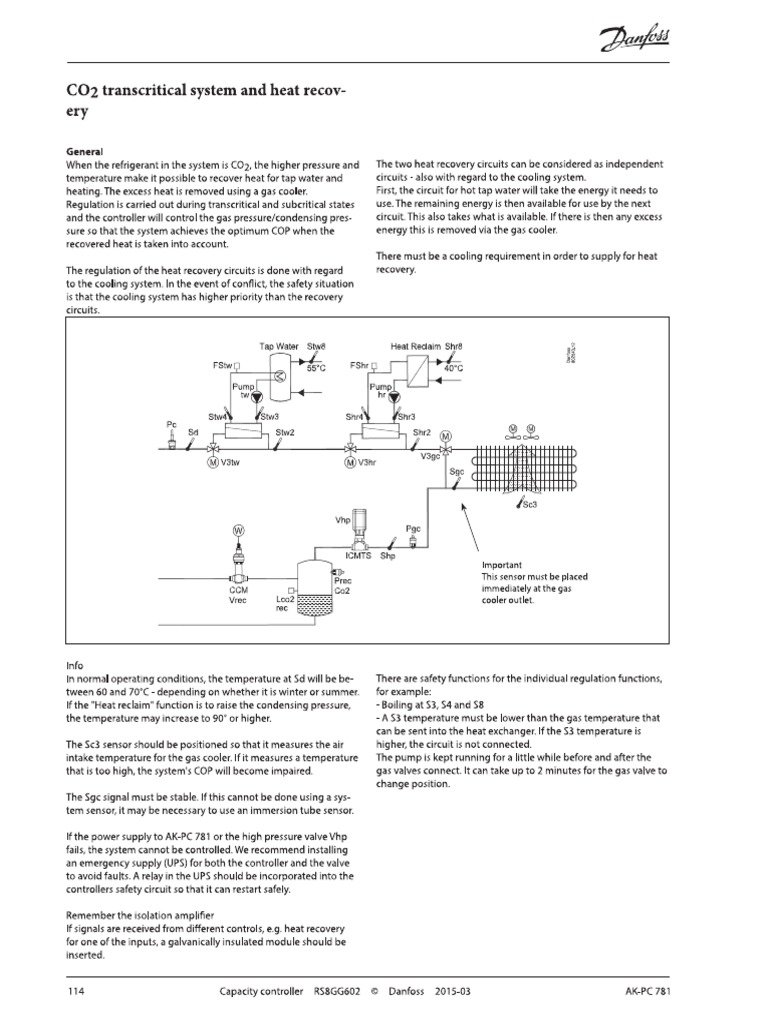 Co2 Transcritical Danfoss | PDF