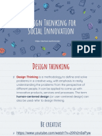 Design Thinking For Social Innovation