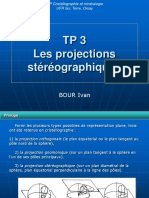 TP3 Les Projections Stéréographiques: BOUR Ivan