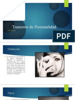 Trastorno de Personalidad