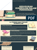 Kel 3 Kedudukan Kurikulum