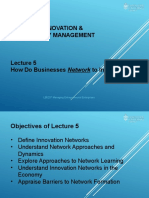 Lecture 05 How Do Businesses Network To Innovate - Tagged