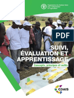 Suivi, Évaluation Et Apprentissage: Concepts, Principes Et Outils