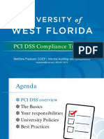 PCI DSS Compliance Training: Matthew Packard, CCEP - Internal Auditing and Compliance