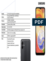 (B2B-Product) Galaxy A04 64GB - Caracteristicas