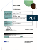 IELTS Authorisation Form