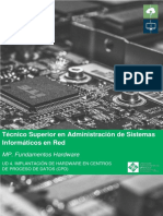 UD 4. Implantación de Hardware en Centros de Proceso de Datos (CPD)