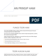 b.teori-teori dan prinsip ham