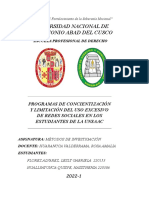Universidad Nacional de San Antonio Abad Del Cusco: Escuela Profesional de Derecho