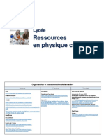 Ressources Physique Chimie Lycees