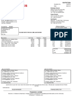 Candover RTGS Quotation