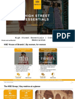 High Street Essentials - Information Memorandum: Private and Confidential