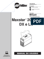 Maxstar 200 SD, Dxelx: Manual Do Usuário