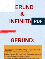 GERUNDS AND INFINITIVES EXPLAINED