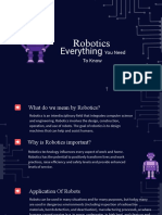 Robotics: Everything