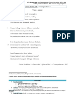 Lecture Linéaire N°11: Correspondances Texte À Annoter: Astuce