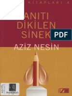 Aziz Nesin Aniti Dikilen Sinek