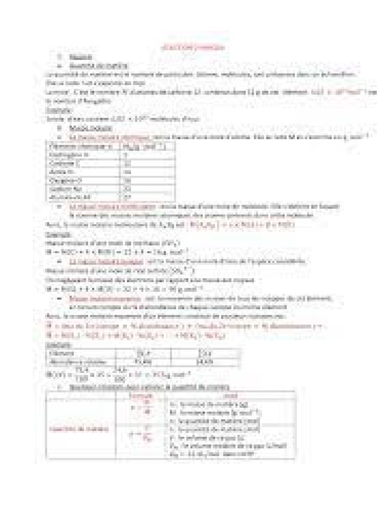 Physique Chimie | PDF