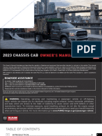 Owner'S Manual: 2023 Chassis Cab