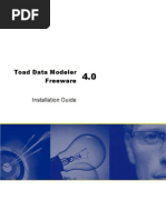 Toad Data Modeler 4.0.6.15 Freeware Installation Guide