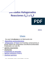 CLASE 11 Sustitución en Derivados Halogenados 2021