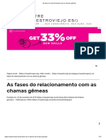 As Fases Do Relacionamento Com As Chamas Gêmeas