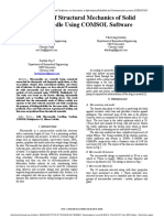 Analysis of Structural Mechanics of Solid Microneedle Using COMSOL Software