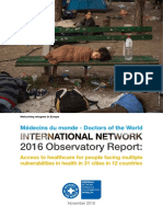 MDM (2016), International Network Observatory Report