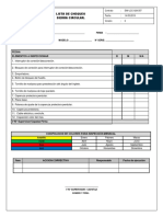 EIM-LCC-028-357 Check List. Sierra Circular. Rev 0