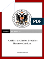 Análisis de Series. Modelos Heterocedásticos.: Trabajo