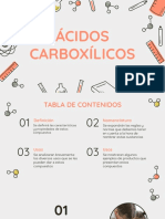 Ácidos carboxílicos: propiedades, nomenclatura y usos