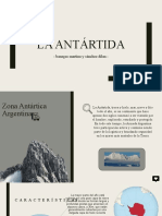 La Antártida: - Banegas Martina y Sánchez Dilan