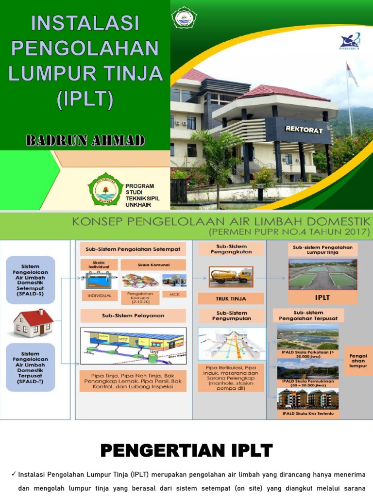 Pengolahan Lumpur Tinja di IPLT | PDF | Sains & Matematika