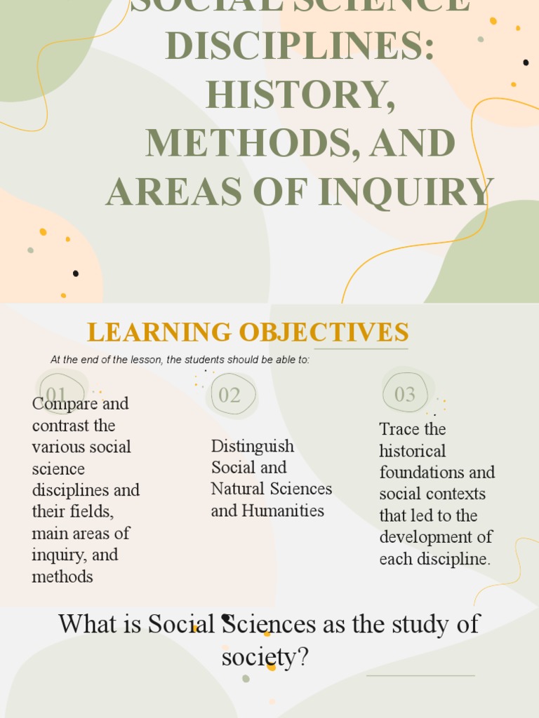 Overview of Social Science Branches | PDF | Social Sciences | Science