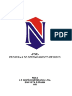 PGR-Programa de Gerenciamento de Riscos para serviços de terceirização