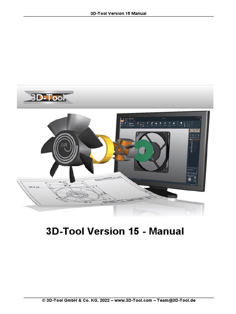 3D Tool Manual | PDF | Microsoft Windows | 3 D Computer Graphics