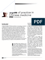 Managing Plurality in Chinese Medicine