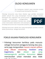 Psikologi Konsumen