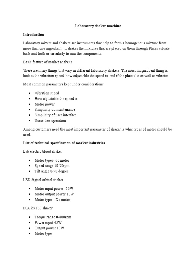 Laboratory Shaker Accessories