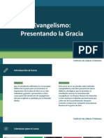 Presentando la Gracia: Introducción al Curso de Evangelismo