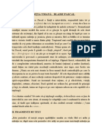 CONDIȚIA UMANĂ - Blaise Pascal (1) 3