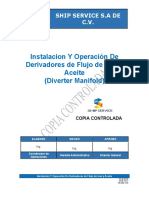 Instalacion Y Operación de Derivadores de Flujo de Gas y Aceite (Diverter Manifold)