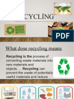 Recycling