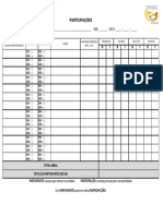 Participações: ESCOLA: - NRE: - DATA